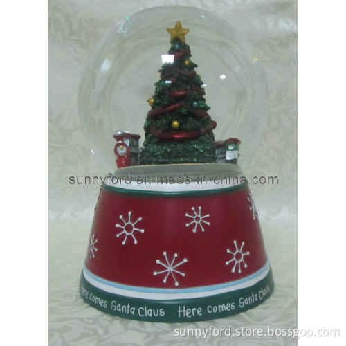 Polyresin Christmas Snow Globe (SFR1652)